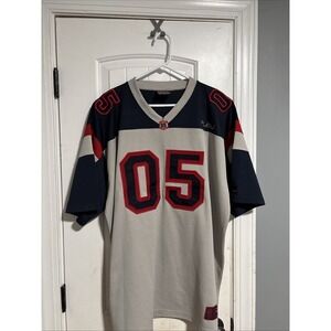 FUBU Football 05-92 All State Champions Jersey Mens 2XL Blue Red & Gray